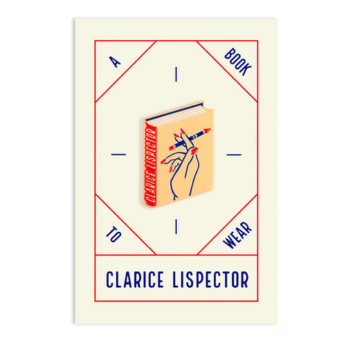 Clarice Lispector Enamel Book Pin — Wholesale for Bookstores | A Book to Wear
