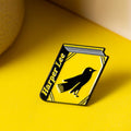 Harper Lee enamel book pin for independent bookstores and concept shops, illustration by Judy Kaufmann