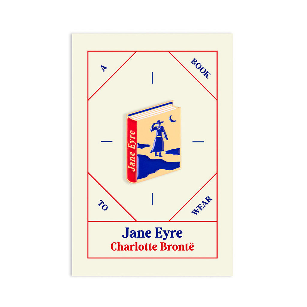 Pin Livre de Jane Eyre de Charlotte Brontë — Vente en gros pour librairies | A Book to Wear