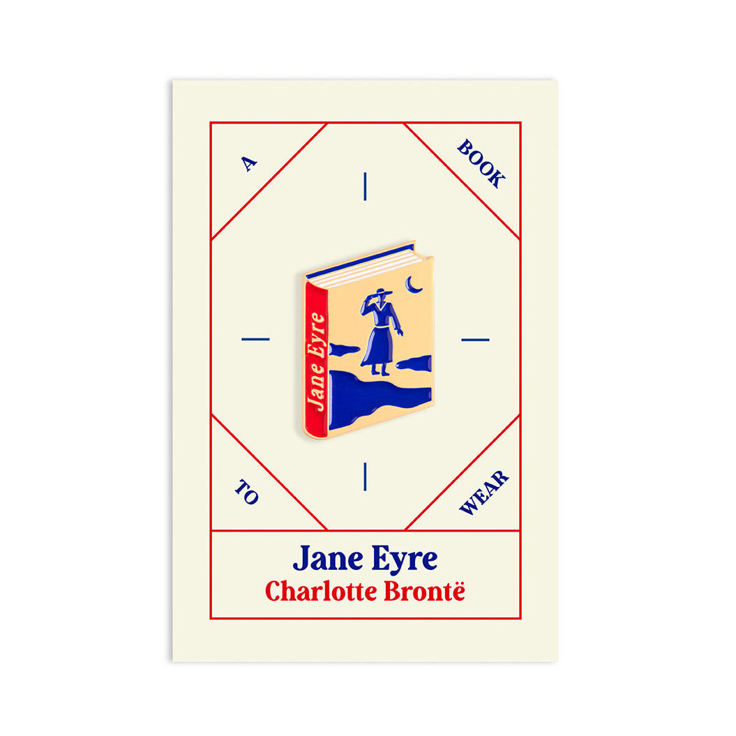 Pin Livre de Jane Eyre de Charlotte Brontë — Vente en gros pour librairies | A Book to Wear
