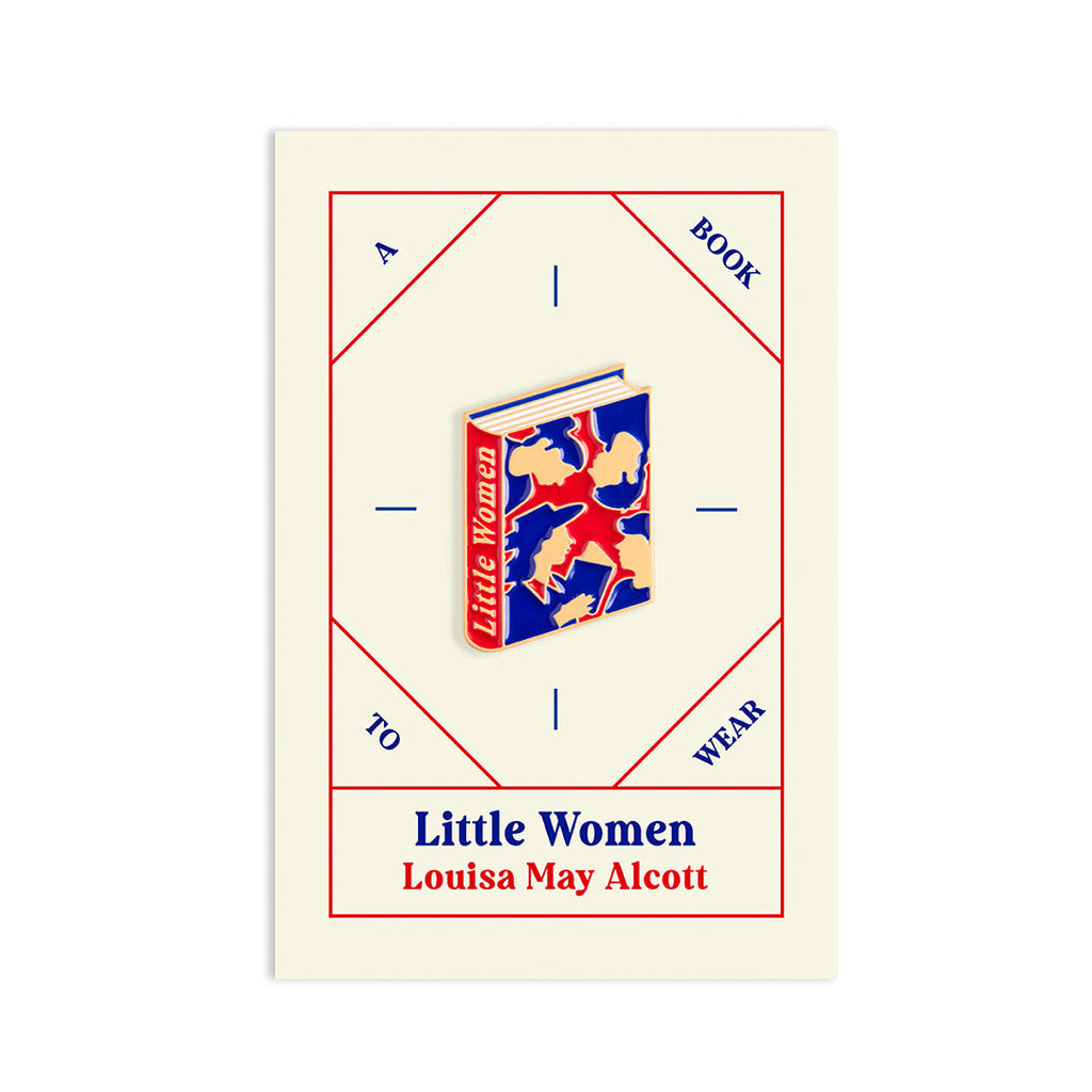 Little Women by Louisa May Alcott Enamel Book Pin — Wholesale for Bookstores | A Book to Wear