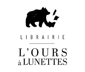 L'ours à lunettes logo