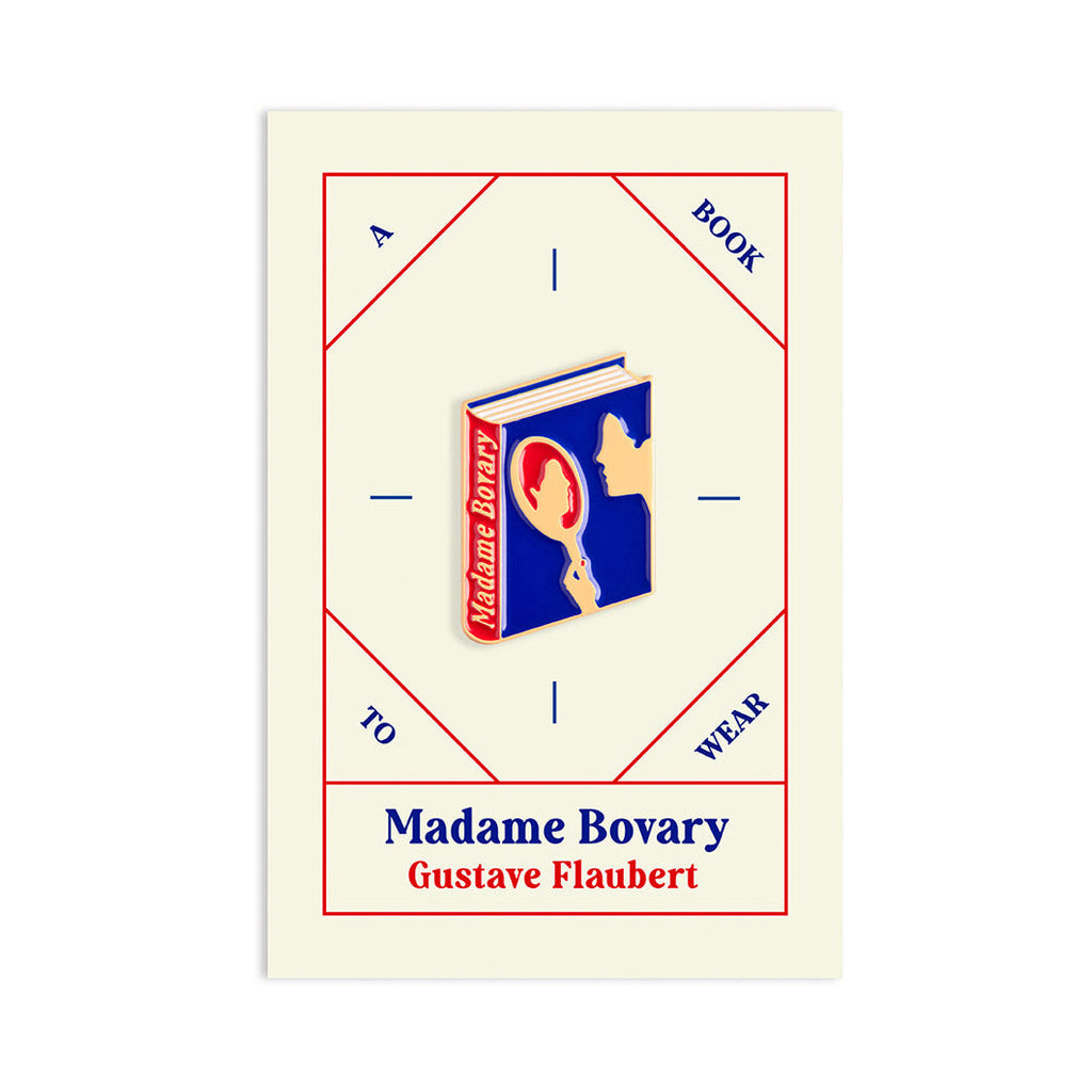B2B - Pin de libro Madame Bovary de Gustave Flaubert