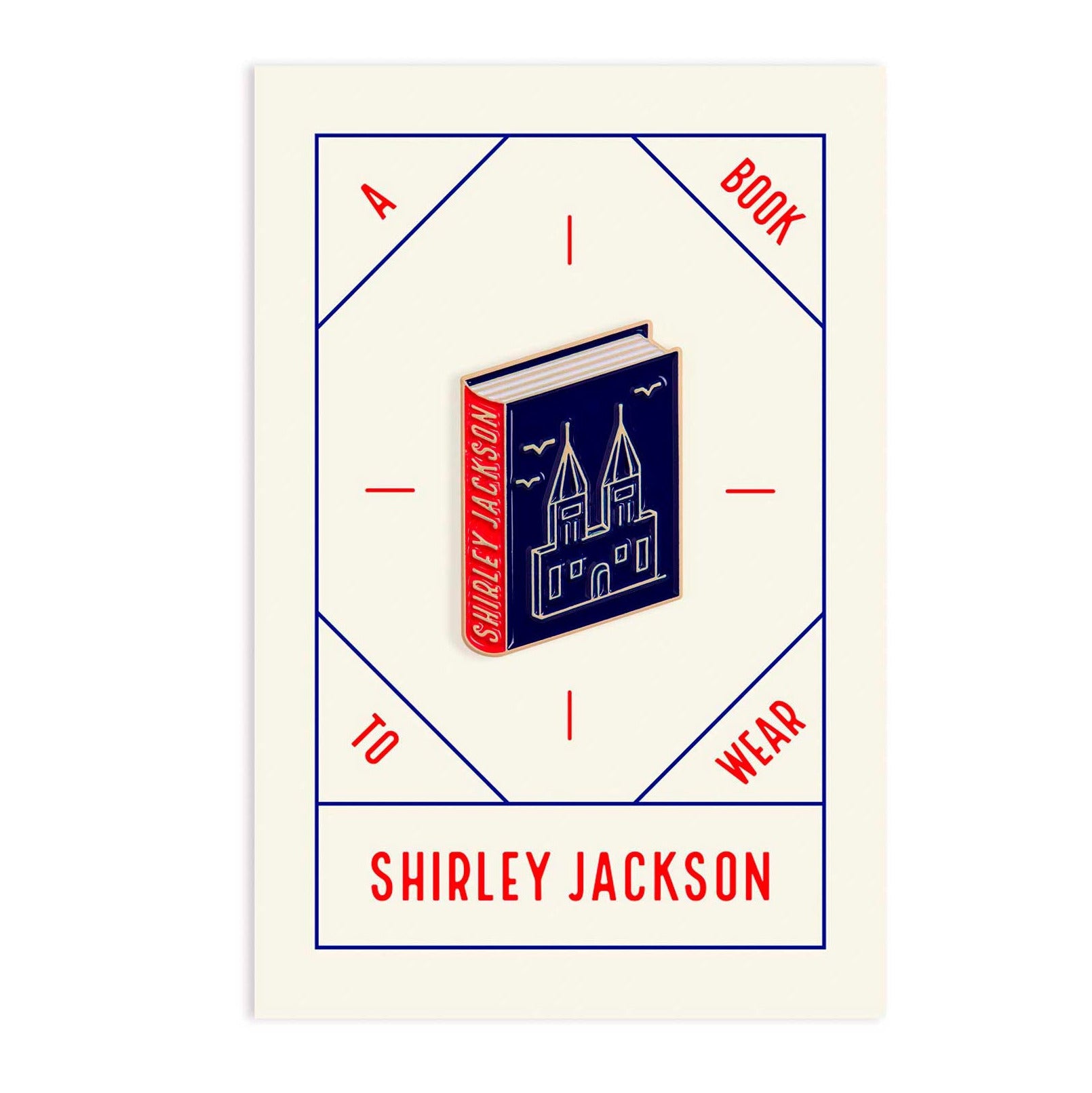  Pin Livre de Shirley Jackson — Vente en gros pour librairies | A Book to Wear