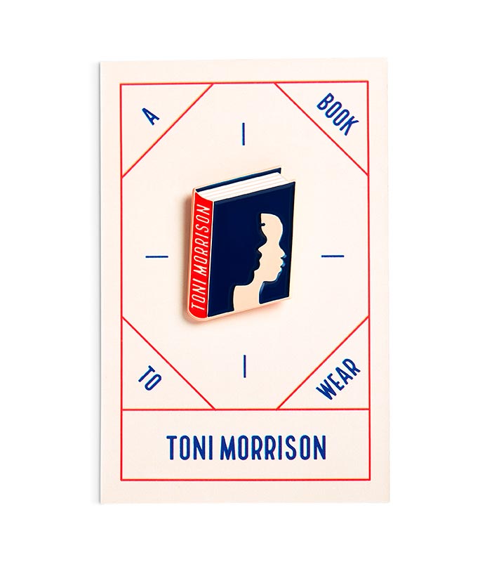 Pin Livre de Toni Morrison — Vente en gros pour librairies | A Book to Wear
